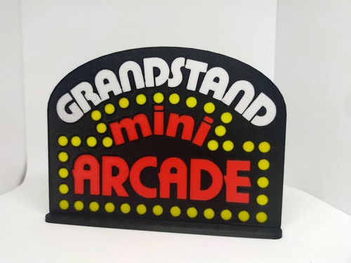 Grandstand retro 1980 - retro, mini