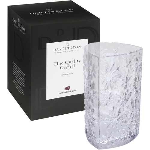 Dartington crystal vase - dartington,