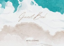 BnB Guest Book - Watercolor