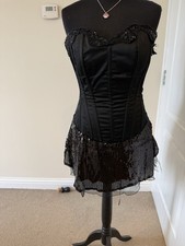  Diva Black Corset Dress