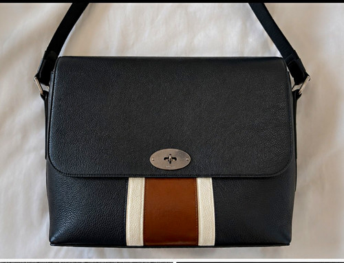 Mulberry leather crossbody bag - mulberry,