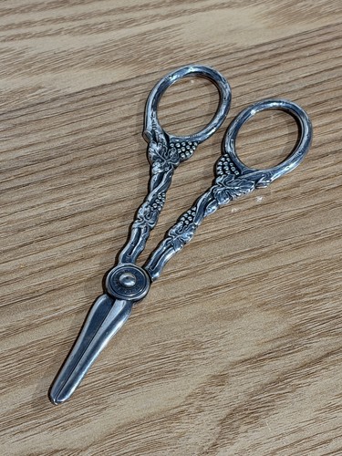 Vintage silver plated grape - plated,