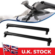 Lockable Cars Roof Rack Cross Bars Luggage Carrier For Hyundai i10 i20 2008-24