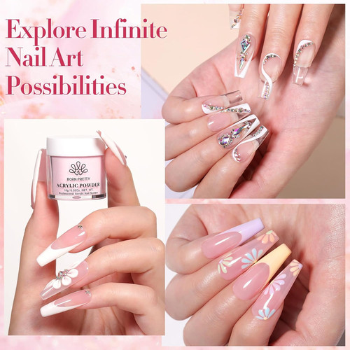 Acrylic nail kit - nail, powder
