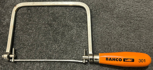 Bahco coping saw with - with, wooden