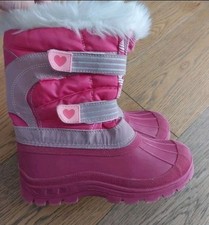 Girls Boots Skii 3 Uk Junior ? VGC? Warm Xmas Shoes Trespass 