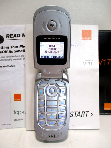 Motorola v171 silver - v171,