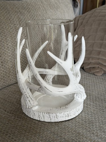 Next home antler pillar candle - next,