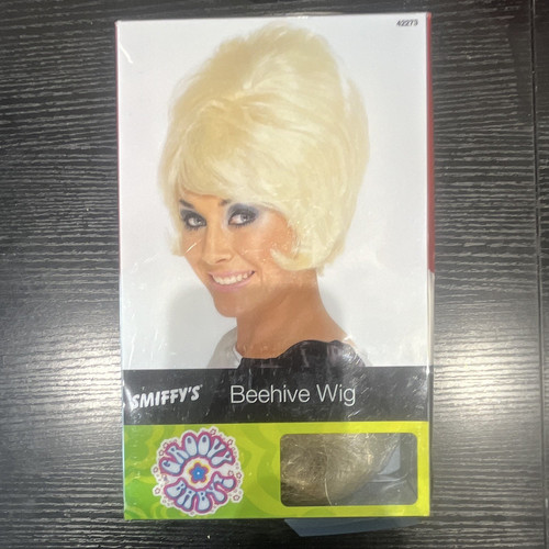 Smiffys blonde beehive wig - smiffys,