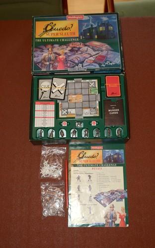 Cluedo super sleuth - cluedo,