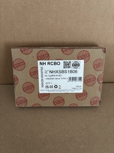 Wylex nhxsbs1b06 6amp rcbo - nhxsbs1b06,