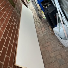 Kitchen Worktop 2.45m White