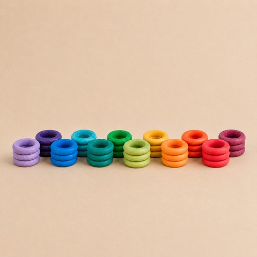 Grapat rings 12 colours - 12,