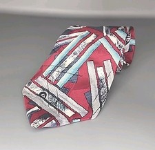 The Bon Marche Tie Burgundy