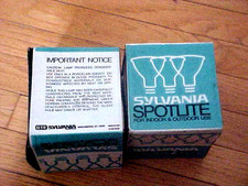 ANTIQUE LIGHT BULBS SYLVANIA