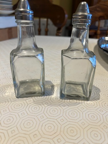 Vintage glass shaker - shaker,