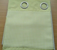 Enhanced Living Pencil Pleat Curtains in Yellow W116cm x D134cm 