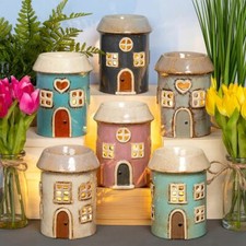 Village Pottery Tealight House