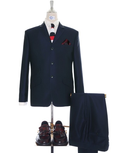 Mod style dark - mod, navy