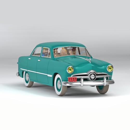 Voiture tintin model - voiture,