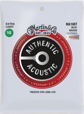 Martin 12 String Lifespan 2.0 Treated 10-47 80/20 Bronze Acoustic Guitar Strings