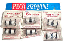 6x Peco SL-70 Mk II Point Motors P6/573 Sealed Bags OO/HO Gauge Model Railways