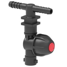 Quad Bike ATV Sprayer Arag 2 Way 3/8" Hose Barb Nozzle Body Boom Fitting 413221