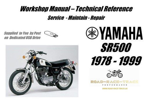Yamaha sr500 500 service - sr500,