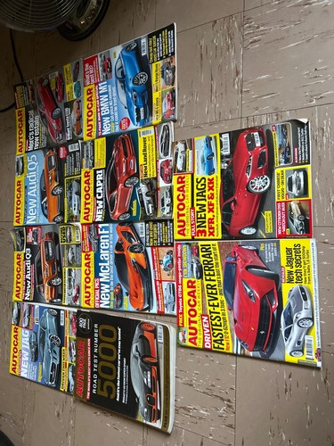 Autocar magazine joblot - autocar, 10