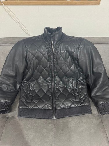 Star raw leather quilted - leather,