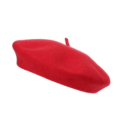 Plain beret hat - beret, autumn