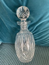 Vintage Lead Crystal Decanter with Stopper