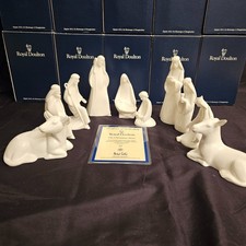 THE CHRISTMAS STORY, Royal Doulton Images, Limited Edition Nativity Set