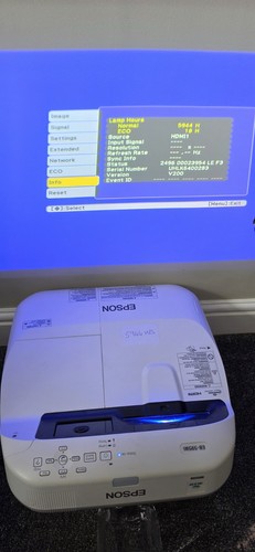 Epson 595wi projector - epson, eb-595wi