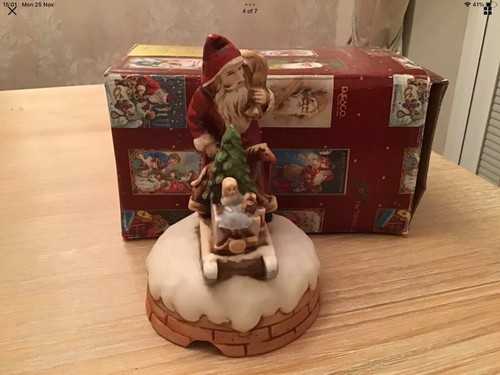 Vintage musical santa - vintage, keepsake