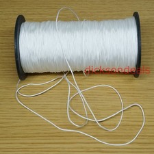1.2mm Vertical Roman Venetian Blind Cord White Festoon Curtain 5, 10, 100 / 200m