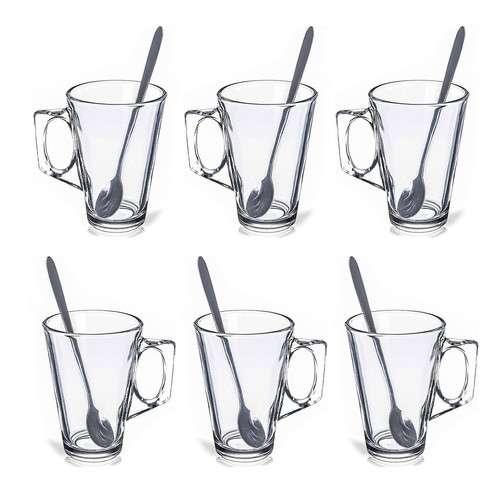 240ml clear latte - clear, coffee