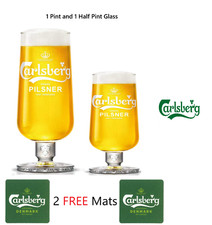 Carlsberg Beer Pint and Half