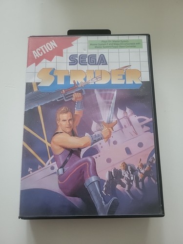 Strider sega master system pal - system,