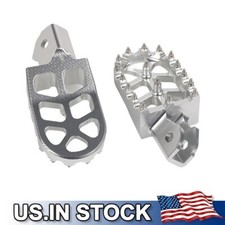 Silver Foot Pegs Foot Pedals