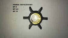 HONDA OUTBOARD ENGINE IMPELLER  replaces 19210-ZV4-651. BF8,BF9.9, BF15HP