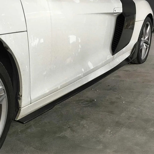 Carbon fiber side skirts - fiber,