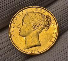 Full Sovereign Coin 1879