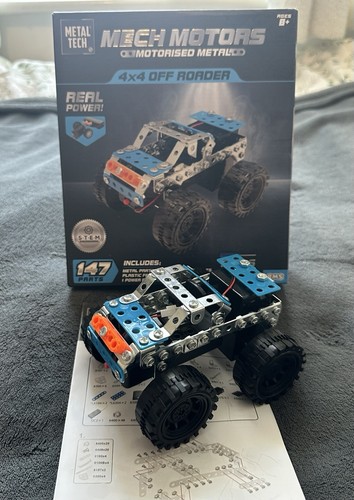 Metal tech motorised 4x4 - metal,