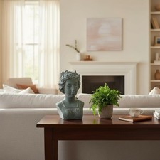 Roman Lady Bust Figure