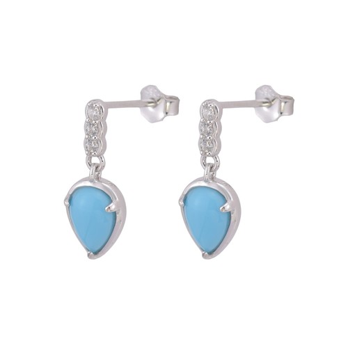 Cute stylish zirconia stud - cute,