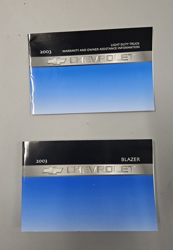 2003 chevrolet blazer owners - 2003,
