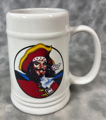Vintage pirate captain ceramic - pirate,