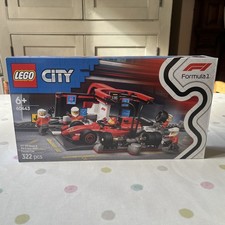 Lego 60443 city pit stop - lego, f1