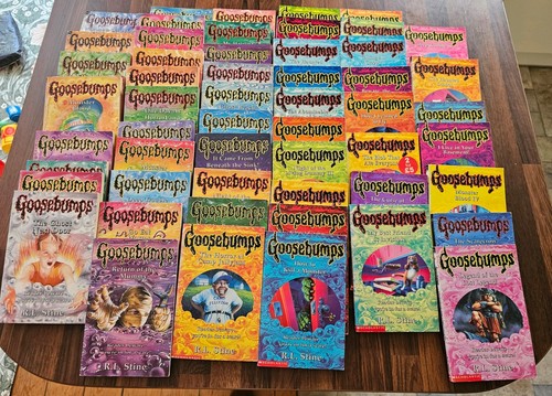 Goosebumps book collection - book,